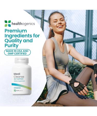 Healthogenics Medi Cleanse Body Detox 30 Capsules - Buy Online on GoSupps.com