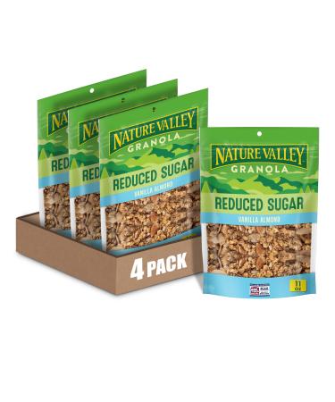 Nature Valley Muesli sucre r duit amande vanille sac de 325 ml (4 pi ces)