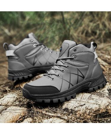 Rytejfes Men's White Sneakers - Sporty Waterproof Gym & Running Shoes | Comfortable Slip-Resistant Walking Sneakers for Women - Gray 45 EU - Buy Online on GoSupps.com