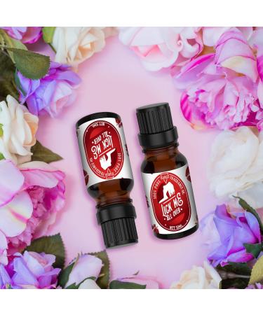 Bargz Lick Me All Over Perfume Oil, Exotic Fragrance, Lovely Raspberry And Melon Aromas With A Touch Of Vanilla - Flat Cap 10 ML 1 Fl Oz (Pack of 1) - Buy Online on GoSupps.com