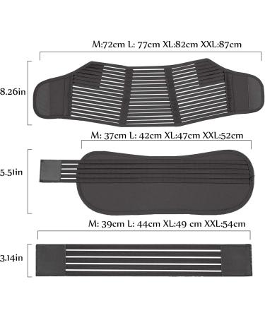 MDHAND Pregnancy Support Belt 3 in 1 Maternity Belt for Back and Hip Support - XL Black - Buy Online on GoSupps.com