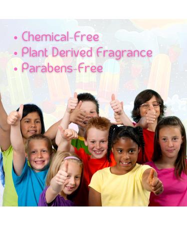 Lather Green Kids Body Lotion Plant Based Gentle Moisturizer with Shea Butter Safe for Sensitive Skin Popsicle Paradise 3 Pack (8 oz Each) - Buy Online on GoSupps.com