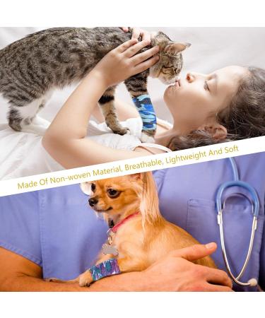 Buy Twirush 12 Rolls Self-Adhesive Bandage for Pets & Humans - Waterproof Elastic Hand Tear Tape - Ideal for Pet Care & Wound Protection (5cm x 4.5m) - Buy Online on GoSupps.com