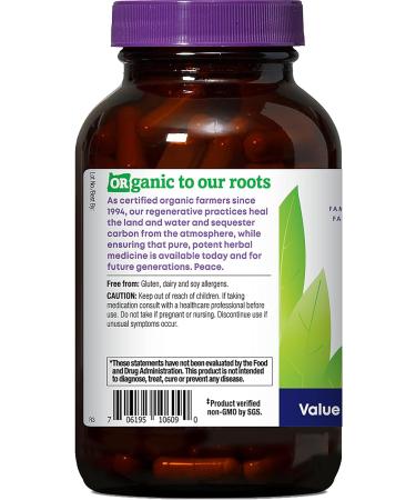 Organic Saw Palmetto Capsules by Oregon's Wild Harvest - 180 Count - Buy Online on GoSupps.com