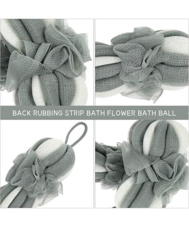 Buy 2pcs Long Cartoon Bath Flower Foaming Shower Balls | Adorable Bubble Bath Scrubber Sponges for Effortless Cleaning - International Shipping Available - Buy Online on GoSupps.com
