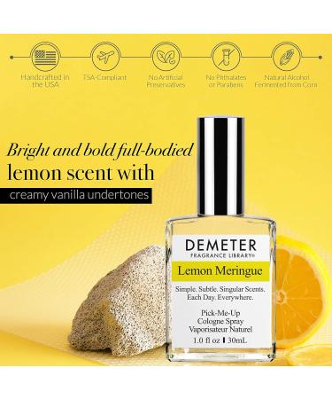 DEMETER Cologne Spray Lemon Meringue 1 oz. Lemon Meringue 1 Fl Oz (Pack of 1) - Buy Online on GoSupps.com