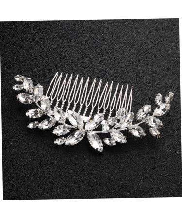Ipetboom 1pc Bridal Comb Hair Claw Clips for Women Bat Hair Bow Hair Clip for Women Faux Buns Hairpins Hair for Crystal Hair Small Soap Tiara Banquet Alloy Rhinestones Accessories - Buy Online on GoSupps.com