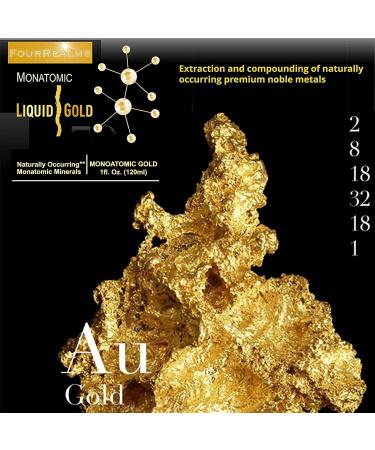 Ormus Monoatomic Gold Rich in Pure M-State Minerals & White Powder Gold - Pure 24k Gold -Trace Mineral Solution 1 oz - Buy Online on GoSupps.com