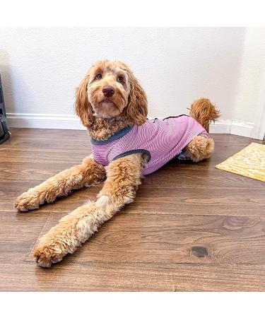 Dog Wound Protection Vest | Postoperative Clothing for Pets | Replace E-Collar | Medical Abdominal Protection for Puppies & Cats (M Pink) - Buy Online on GoSupps.com