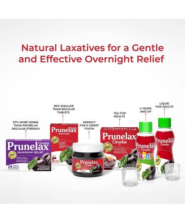 Prunelax Ciruelax Maximum Relief 100 Tablets - Natural Laxative for Occasional Constipation - Buy Online on GoSupps.com