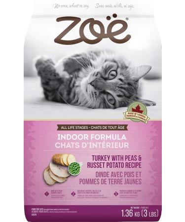 Zoe Dry Cat Food (Indoor Formula) + Zoe Pate Wet Food with Wild Caught Fish for Cats - Buy Online on GoSupps.com