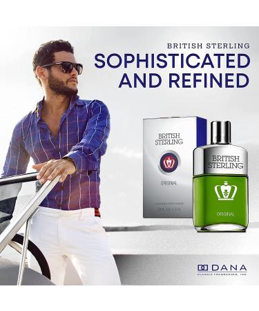British Sterling by Dana Aftershave for Men - 3.8 oz - Buy Online on GoSupps.com