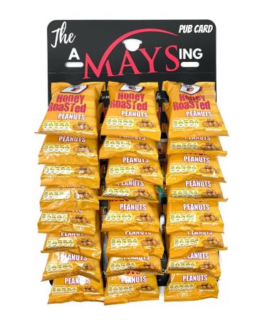 Big D Honey Flavoured Nuts Peanuts on The AMaysing Pub Card - 24 x 50g Packs