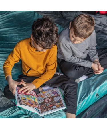 Camplife Certipur-US Memory Foam Sleeping Mattress Most Comfortable Camping Mattress with Carry Bag Travel Strap Removable Waterproof Cover Roll Out Sleeping Pad Floor Bed (Twin - 75" x 38" x 3") - Buy Online on GoSupps.com