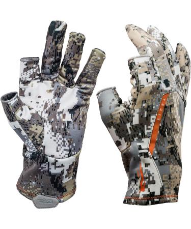 Sitka Men's Fanatic Whitetail Optifade Elevated II Camo Hunting Gloves - X-Large - Buy Online on GoSupps.com