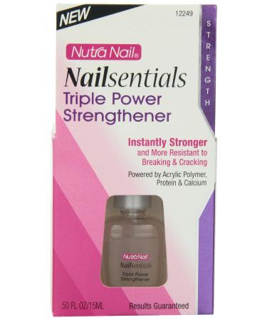 Nutra Nail Nailsentails Triple Power Strengthener, .50 Fluid Ounce