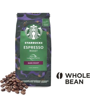 Starbucks Blonde Espresso Roast Coffee Beans 450g bag (Pack of 4) & Espresso Roast Dark Roast Whole Bean Coffee 200 g (Pack of 6) - Buy Online on GoSupps.com