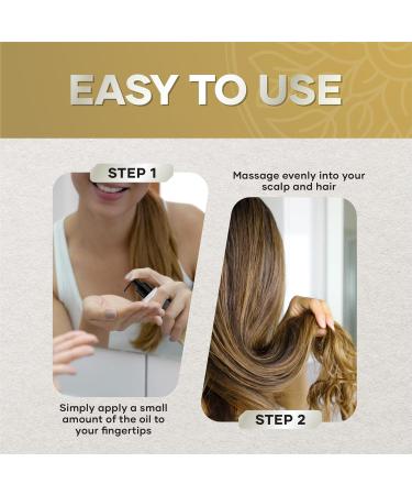 Rosemary Oil For Hair Growth Natural Serum with Biotin Sunflower Oil Argan Oil and Rosemary Oil Natural Hair Growth Oil with Pre Diluted Rosemary Oil for Hair Growth - Buy Online on GoSupps.com