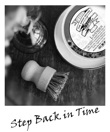 Amish Recipe Natural Goats Milk Shave Soap - Rich & Creamy Lather, USA Made Lavender Shaving Soap for Men & Women - Buy Online on GoSupps.com