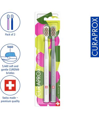 Curaprox CS 5460 Ultra Soft Manual Toothbrush - Special Edition Summer 2023 (2 Pieces) | Best Soft Toothbrush for Gentle Cleaning - Buy Online on GoSupps.com