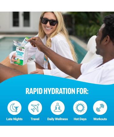 Bundle of FORCE FACTOR Liquid Labs Electrolytes Powder, Hydration Packets to Make Electrolyte Water with Vitamins, Minerals, and Antioxidants. Lemon-Lime Flavor + Tropical Fruit Flavor, 40 Stick Packs - Buy Online on GoSupps.com