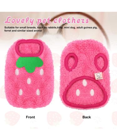 HYLYUN Guinea Pig Clothes 2 Packs - Small Animal Warm Vest & Cozy T-Shirt for Various Pets | 3XS-Small (Pack of 2) - Buy Online on GoSupps.com