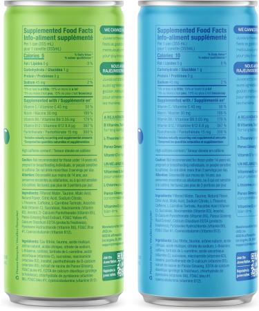 Juvee Rejuvenating Sugar Free Energy Drink Blue Raspberry + Kiwi Strawberry Taurine Vitamin B12 Vitamin B6. 128 Mg Of Caffeine. L-Theanine For Mood Support. Panax Ginseng For Focus. Vitamin C For Immune Support. Gluten Free 12 Fl Oz (Pack of 12) Variety P - Buy Online on GoSupps.com
