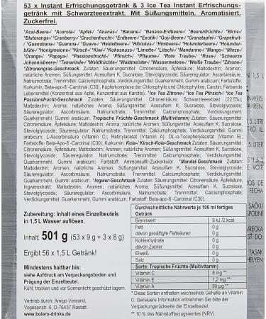  Bolero Bolero Drinks Learning Kit (48 varieties) 429 g for 72-litre drinks - Buy Online on GoSupps.com