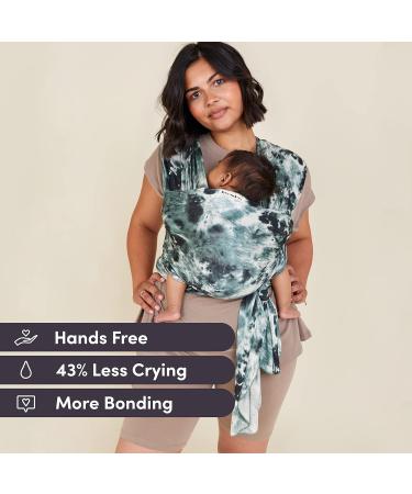 Freerider Co. Stretchy Baby Wrap Carrier | Premium Tencel Fabric | Certified Hip Healthy | Newborn to 30lbs | Ergonomic Design | Verte Color - Buy Online on GoSupps.com