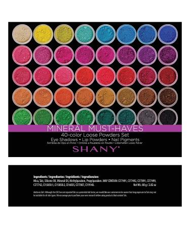SHANY Eye Sparkle Loose Powder - 40 Color Eye Shadow Set - Buy Online on GoSupps.com