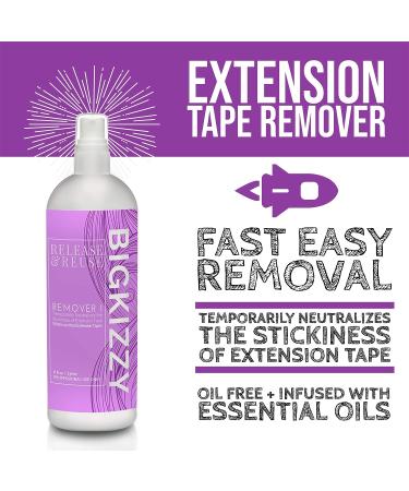 Big Kizzy Hair Extension Remover 1 + Remover 2 Bundle - Fastest & Easiest Tape In Adhesive Removal - Buy Online on GoSupps.com