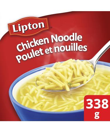 Lipton Dry Soup Mix For An Easy Delicious Classic Noodle Soup Chicken Noodle Low Fat And No Artificial Flavours 338 g 338 g (Pack of 1) - Buy Online on GoSupps.com