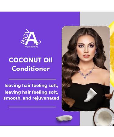 Coconut Oil Conditioner 11Oz - Moisturizing & Nourishing Hair Care | International Shipping Available - Buy Online on GoSupps.com