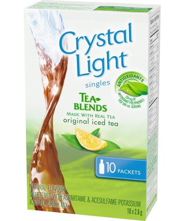 Crystal Light Iced Tea Singles 26g (12 Boxes of 10 Packets) & Tangerine Grapefruit Singles 40g (12 Boxes of 10 Packets) - Buy Online on GoSupps.com