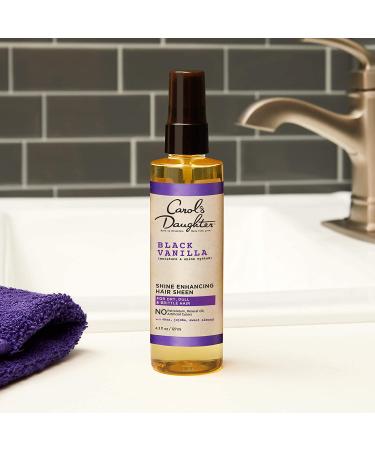 Carol's Daughter Black Vanilla Shine Enhancing Hair Sheen - 4.3 fl oz - Moisture & Shine System - Buy Online on GoSupps.com