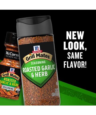 McCormick Grill Mates Roasted Garlic & Herb 2.75 Oz - Buy Online on GoSupps.com