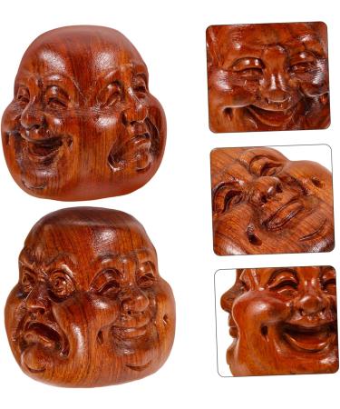 Coolhiya Solid Wood Massage Device - 2-St Handball for Wrist Strengthening & Yoga | Spiked Massage Balls for Enhanced Training - Buy Online on GoSupps.com