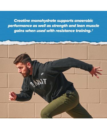 ONNIT Creatine Monohydrate Powder Unflavored 90-Serving Value Size Supports Strength Lean Muscle and Brain Energy Keto Friendly No Fillers 90 Servings 5.29 oz 90 Count - Buy Online on GoSupps.com