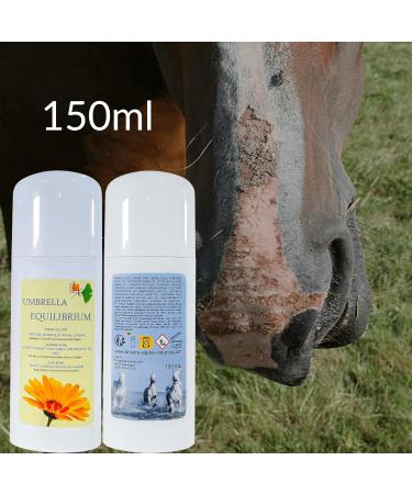 Umbrella Equilibrium 2-in-1 - Natural UV and After Sun Protection Cream for Horses - Calendula Carrot Wheat Germ Lavender and Mineral UV Filters - Buy Online on GoSupps.com