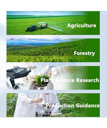 Chlorophyll Meter Analyzer 3in1 Leaf Chlorophyll Plant Nutrition Tester with 16GB Data Storage Measuring Area: 2mm*3mm and Range: 0.0-99.99SPAD 3S Detection for Agriculture Forestry - Buy Online on GoSupps.com