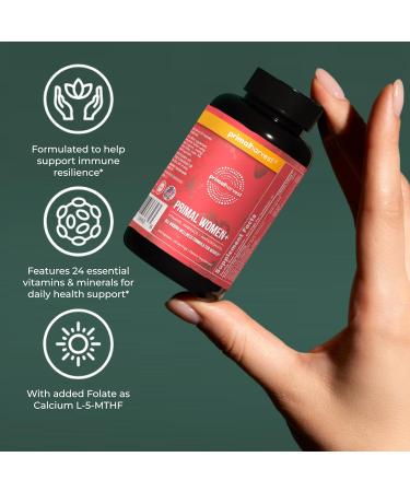 Primal Harvest Women+ Woman's Multivitamin Vitamin A Vitamin C Vitamin D and E Vitamin B12 B6 Biotin Zinc Supplements 1 Pack 60 Capsules Unflavored 60 Count (Pack of 1) - Buy Online on GoSupps.com