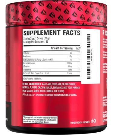 Jacked Factory NITROSURGE Shred Pre Workout Supplement (Black Cherry 30 Servings) & Creatine Monohydrate Powder (Unflavored 30 Servings) - Buy Online on GoSupps.com