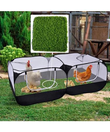 Hamiledyi Chicken Nesting Box Pads - Artificial Grass Rug for Coop - 12x12, 8PCS - Buy Online on GoSupps.com