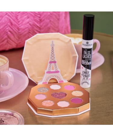Essence Emily in Paris Eyeshadow Palette - Highly Pigmented Warm Tones Shimmer & Matte Finish Vegan & Cruelty-Free Pop-Up Eiffel Tower Packaging - Shop Internationally - Buy Online on GoSupps.com