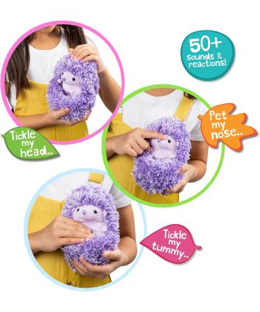 Curlimals Higgle the Hedgehog: Interactive Soft Toy with 50+ Sounds & Reactions | Touch Responsive | 3yrs - Buy Online on GoSupps.com