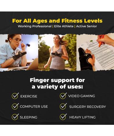 CopperJoint Pinky Finger Splint - Trigger Finger Brace for Middle Metacarpals and Knuckles - One Size Fits All - Buy Online on GoSupps.com