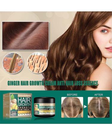 Trendyfave Ginger Hair Growth Cream Hair Cream for Hair Regrowth Natural Herbal Ginger Extract Hair Serum Nourishing Scalp Hair Care Hair Boost Cream for Thinning/Balding/Repairs Hair Follicles - Buy Online on GoSupps.com