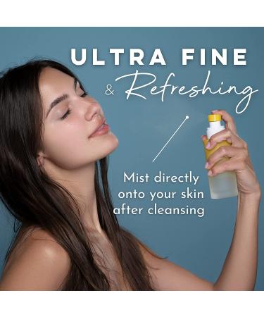 Clean Skin Club Pineapple Glow Mist with Hyaluronic Acid, Peptides, Papaya & Coconut Extracts - Hydrating Face Spray | Vegan & Cruelty Free - Buy Online on GoSupps.com