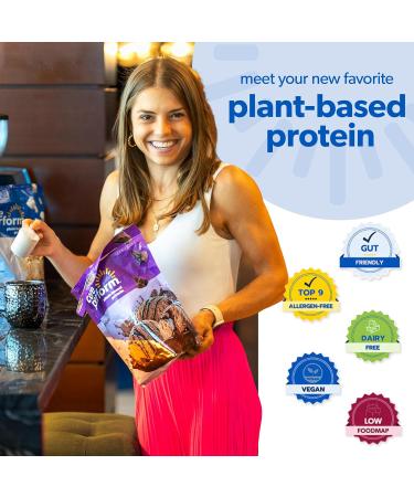 Core Perform Low FODMAP Plant-Based Protein Powder for Women Vegan Sugar-Free Dairy-Free Gluten-Free Maple Banana Bread Flavor 10 Servings - Buy Online on GoSupps.com