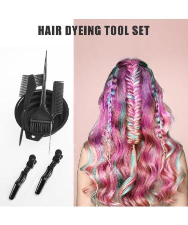 Gezimetie 6PCS Hair Dye Kit - Professional Hair Coloring & Highlighting Tool Set for DIY Salon at Home - Buy Online on GoSupps.com